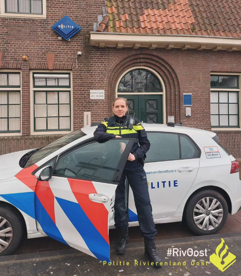 Susan Husken Foto: Politie Rivierenland-oost - Instagram