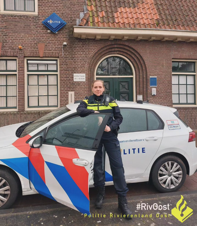 Susan Husken Foto: Politie Rivierenland-oost - Instagram 